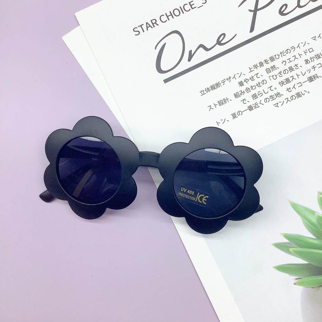 New Sun Flower Kids Sunglasses UV400 for Boy Girls Toddler Lovely Baby Sun Glasses Round Cute Children Outdoor Eyewear