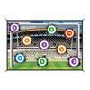 Children Soccer Toss Game Set With Multiple Target Modes Durable Plastic And Polyester Net For Indoor Outdoor Family Fun Activity Toy For Boys Girls