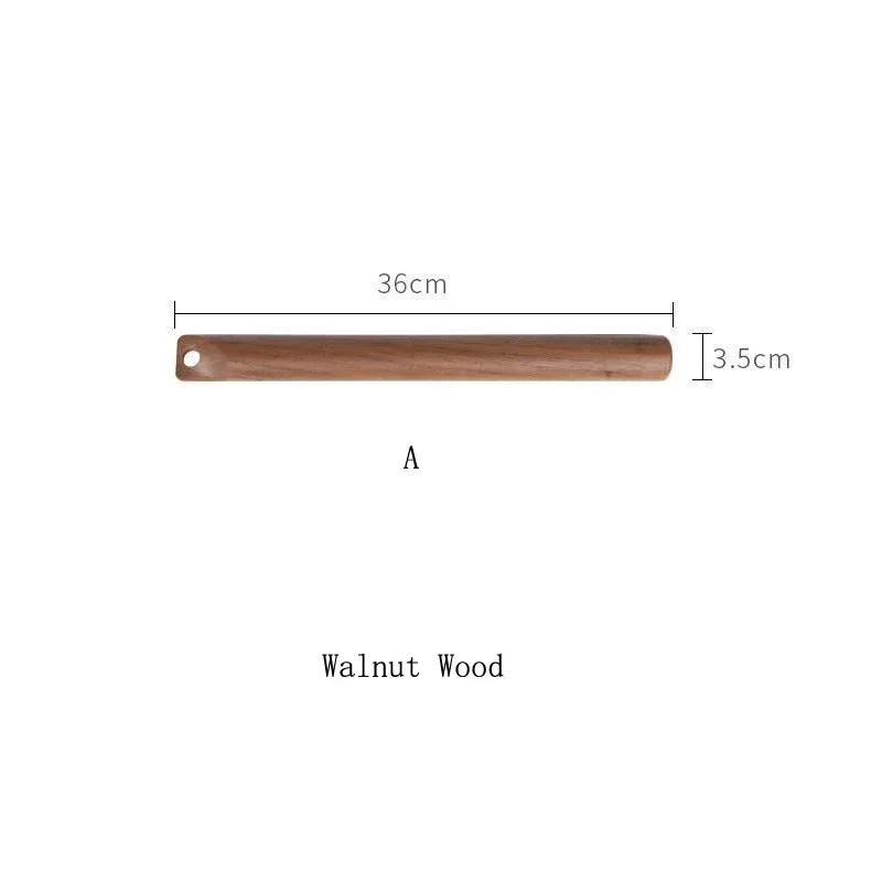Natural Walnut Rolling Pin for Dough Wooden Pastry Roller Roll Kitchen Accessories Cake Pizza Tools