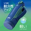 Thermos Water Bottle Vacuum Insulated Sports Bottle 1L Blue Green Cold Storage Only FHT-1002F BLGR