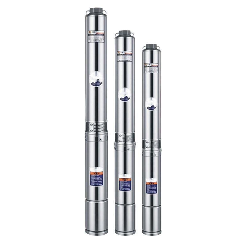 QJD Stainless Steel Submersible Deep Well Pump for Farmland and Orchard Irrigation