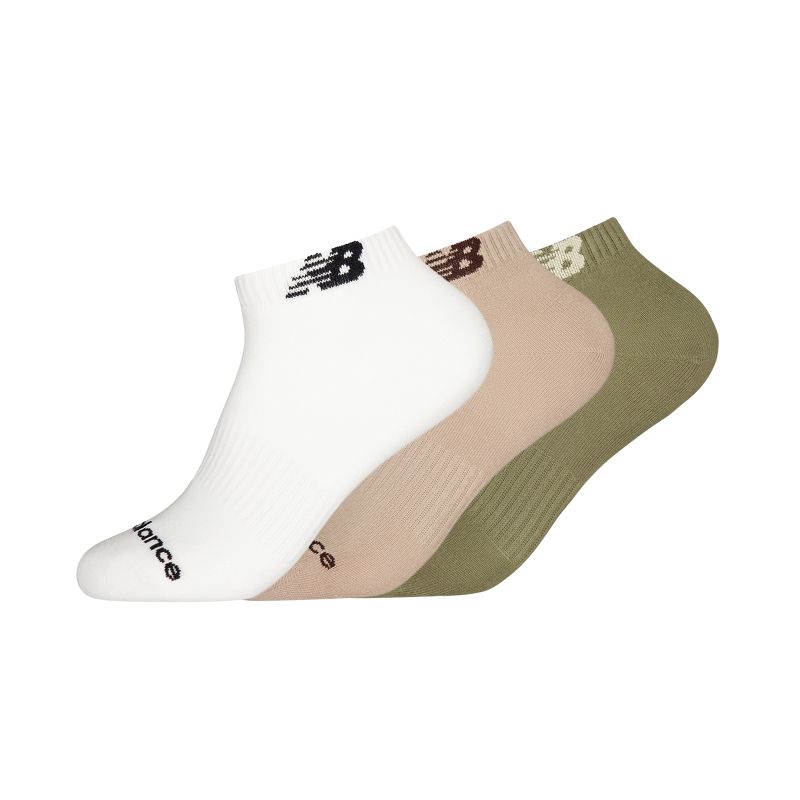 New Balance Ankle Socks Unisex 3 Pack Mixed Color LAS51422-AS1 M