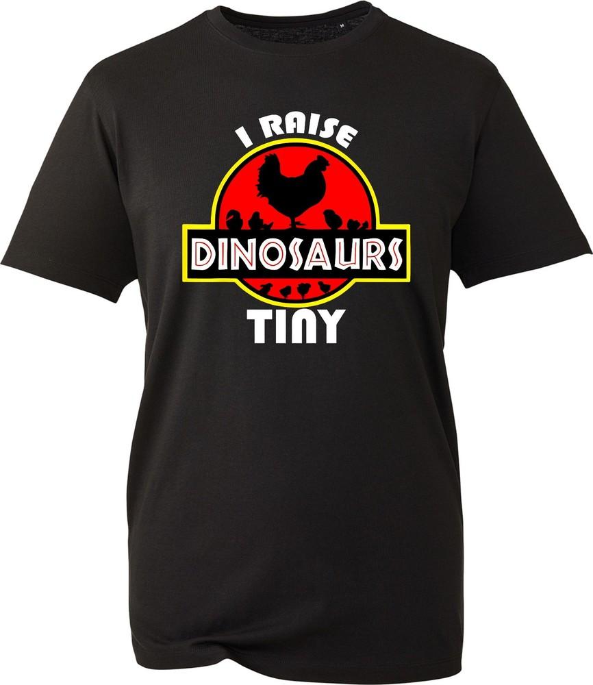 I Raise Tiny Dinosaurs Unisexs Tshirt Funny Chicken Lover Vintage Shirt Cute Top
