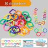 Educational Geometric Building Block Necklace Toy for Kids