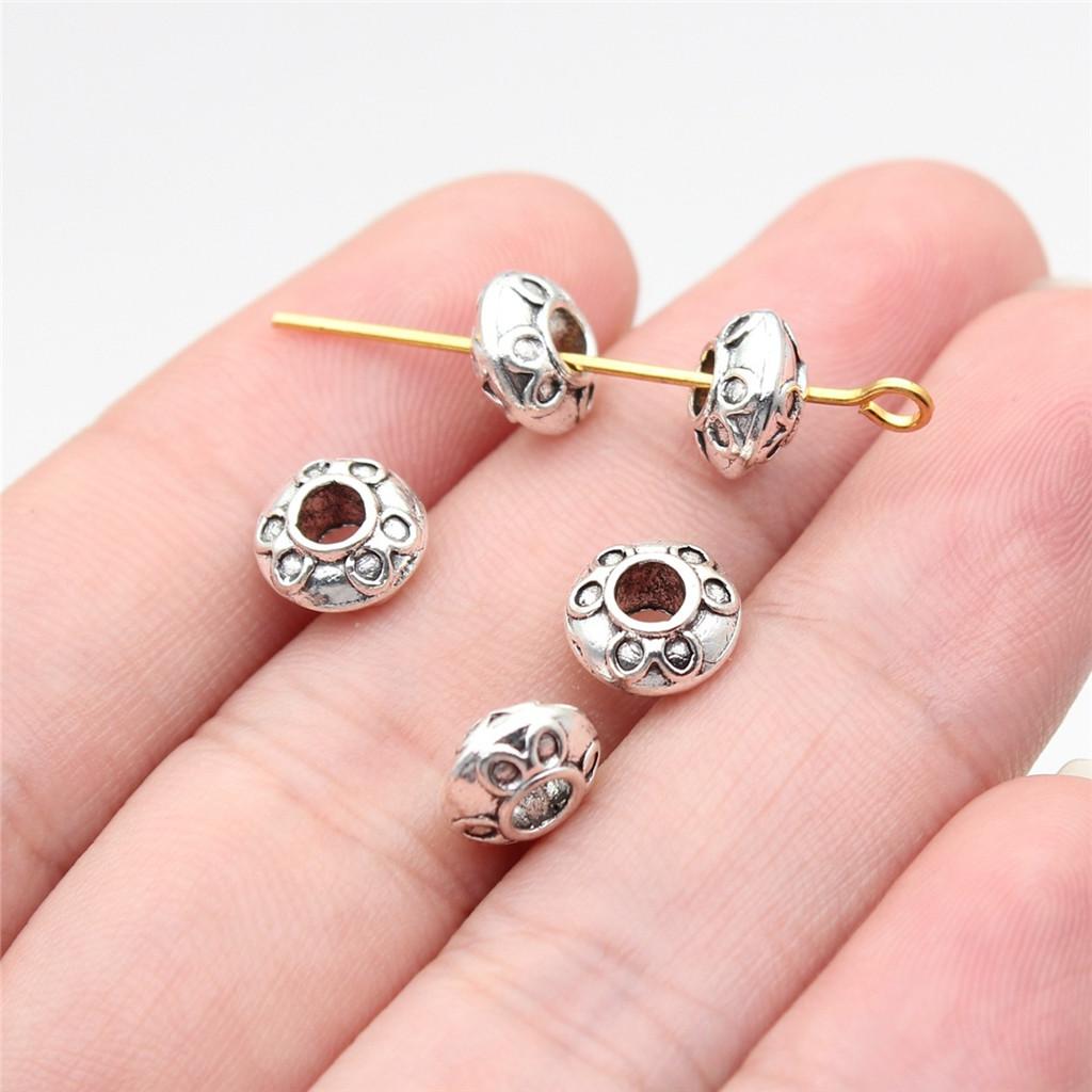 Zubehörteile Endperlen Kappen Abstandshalter Kinder Schmuckmaterialien QA015