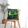 Pillow Cover Night Van Gogh'S Starry Sky Goes Irish Novelty Pillow Case For Couch Sofa Bedroom Pillowcases