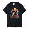 Luther Vandross Bootleg Rap T-Shirt vintage gewaschen weich lässiges Oberteil für den Alltag stilvoll vielseitig atmungsaktiv Grafik