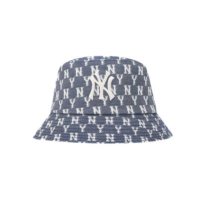 MLB Polyester Bucket Hats CPHV Unisex Navy Blue Fashion 32CPHV011-50N