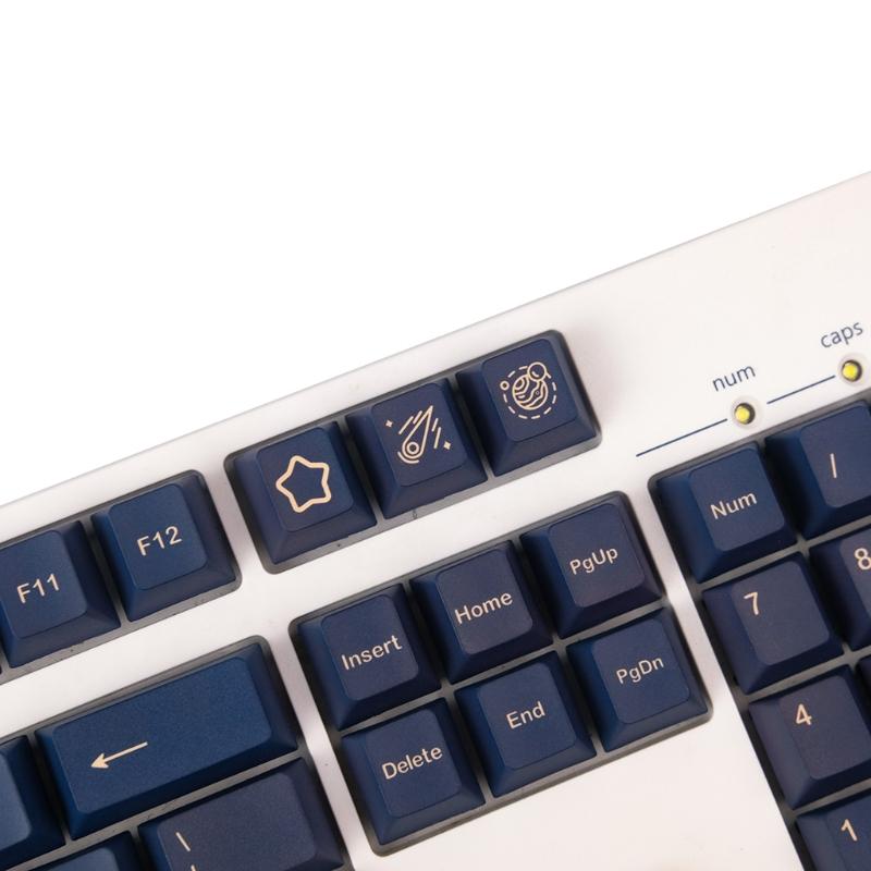 132Keys PBT DYE-Subbed Stargaze Keycaps for Mechanical Keyboards for Key   Profile For MX H GH60/64/68/84/