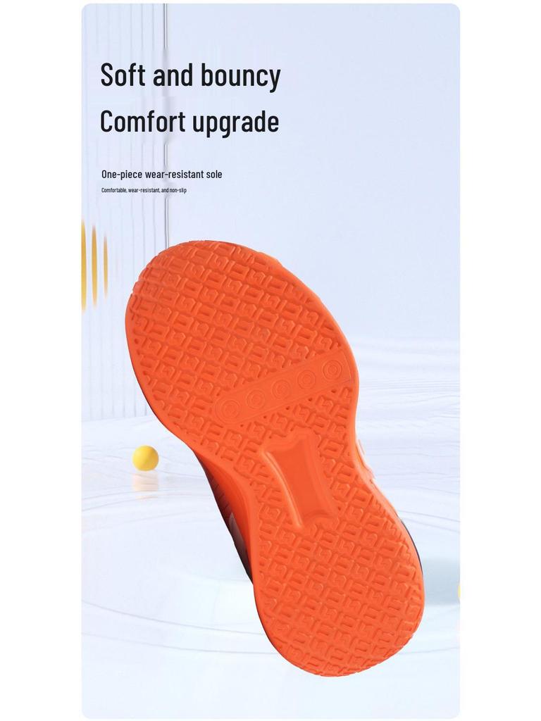 Boys' Shock-Absorbing Leather Basketball Shoes | Non-Slip, Lightweight Sports Sneakers for Big Kids, Fall/Winter 2025