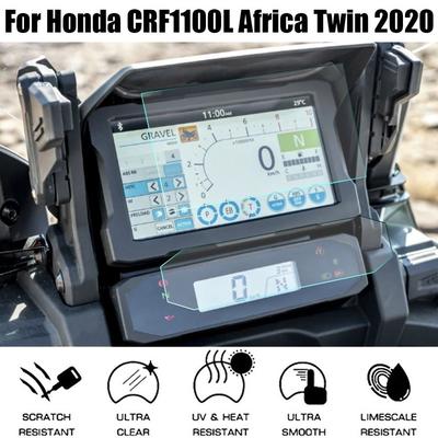 Pour Honda CRF1100L Africa Twin 2020 Film d'instrument de moto Anti-empreintes digitales HD Films protecteurs de compteur de vitesse Protecteur d'écran