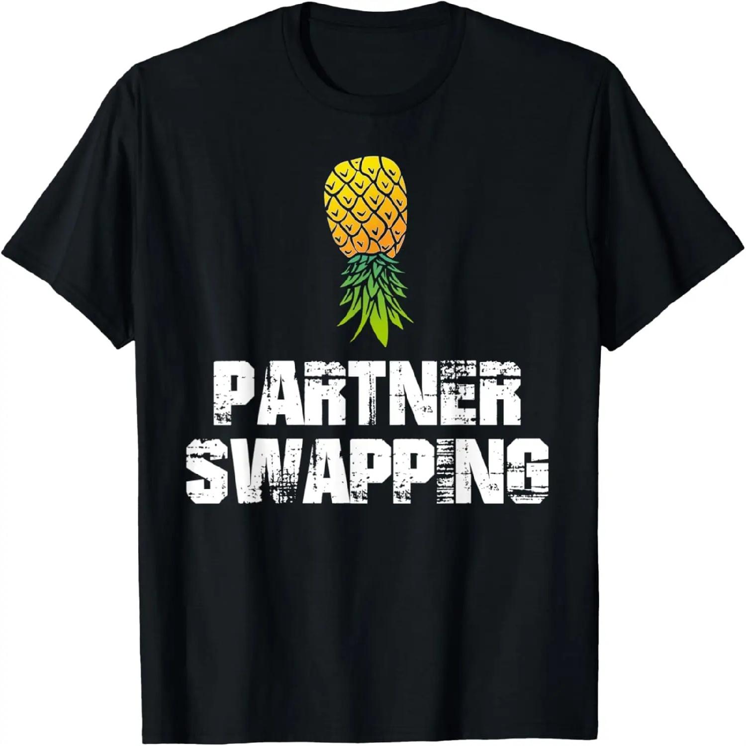 Three Pineapple Moon _ Funny Tropical Fruit Cursed Meme T-Shirt S
