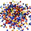 10g/Lot 2mm Mixed Glass Seed Beads Charm Colorful Bead for DIY Spacer Loose Bracelet Necklace Earring Jewelry Making Accessories