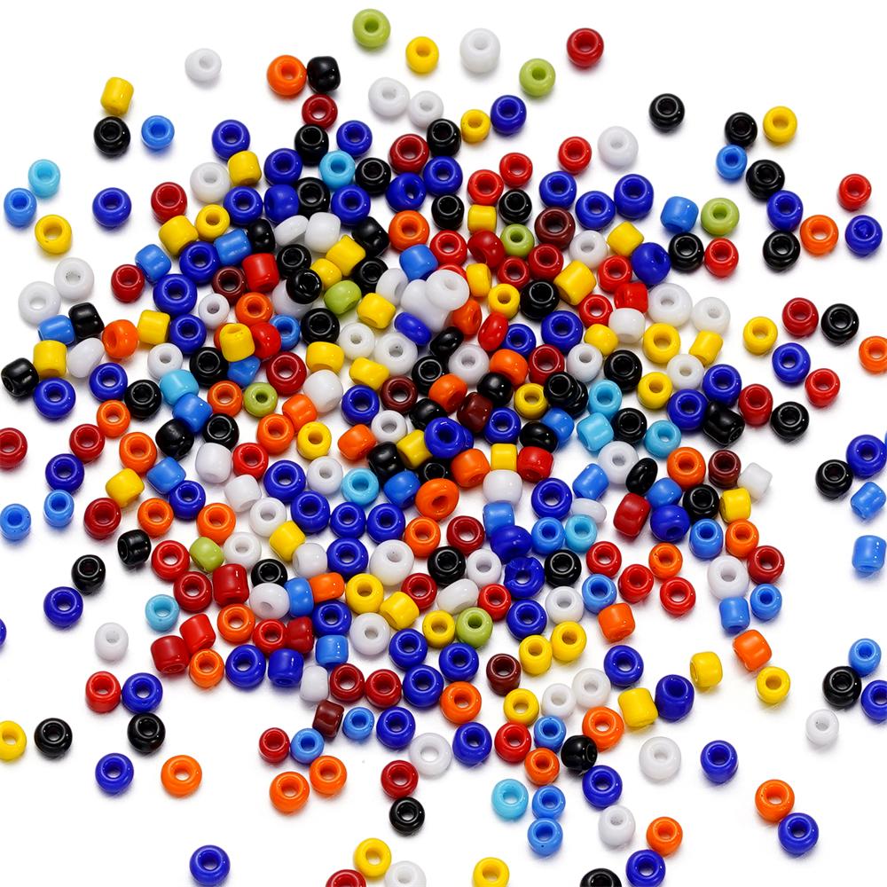 10g/Lot 2mm Mixed Glass Seed Beads Charm Colorful Bead for DIY Spacer Loose Bracelet Necklace Earring Jewelry Making Accessories