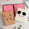 A5 Binder Photocard Holder Cute Plush Dog Cat Photo Album Kpop Idol Photocards Collect Book Student School Notebook Stationery