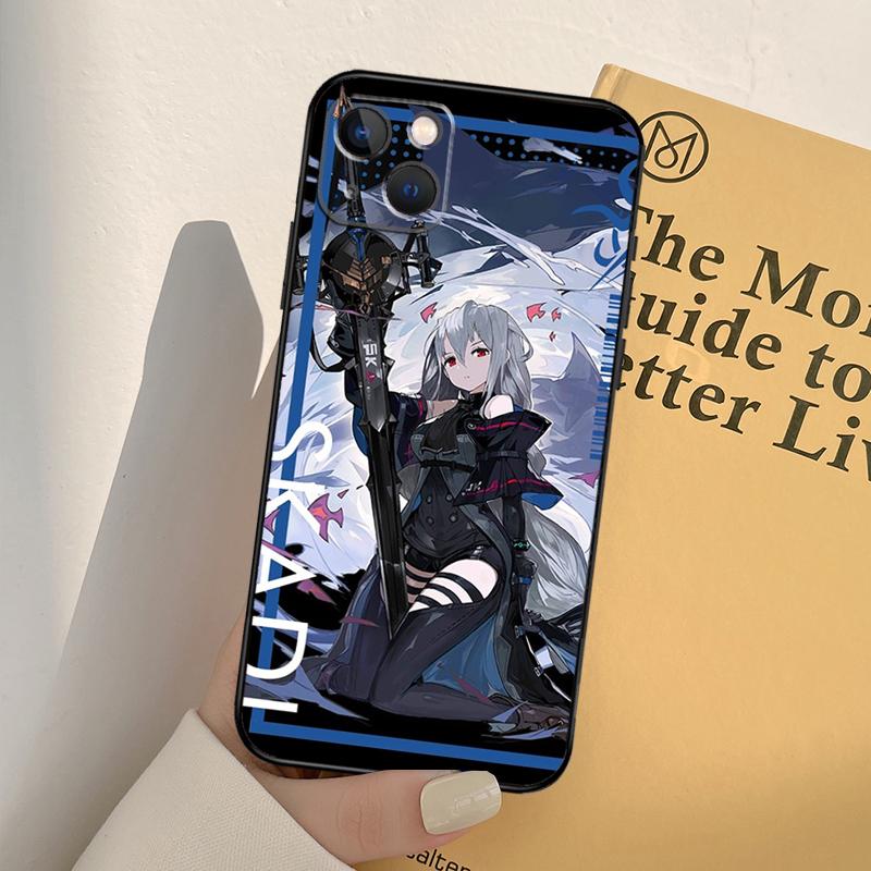 Arknights Spiel Handyhülle Für iPhone 17 16 15 14 11 12 13 Pro Max mini XR 16e 15 16 Plus 17 Air Vollabdeckung