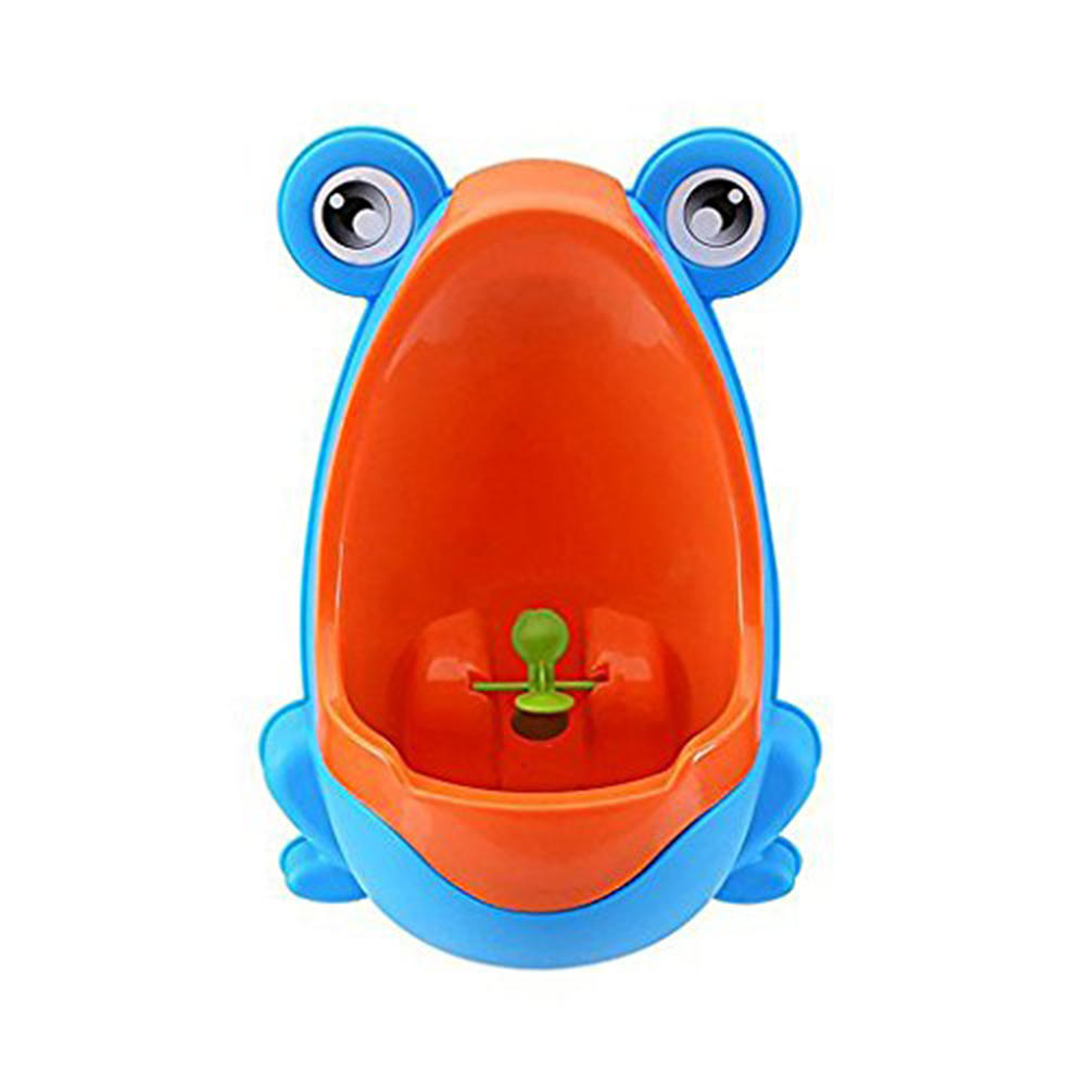 Verde Orinal de entrenamiento de ranas lindas perfectas para ni/ños con objetivo divertido El orinal para beb/és VIPMOON Boys