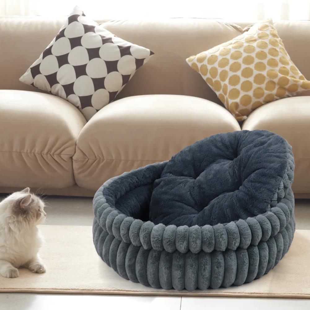 60CM Washable Round Cat Beds