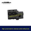 16-Inch Electric Chainsaw Switch, High-Current, No Lock, Compatible with 1900B Planer and 110 Electric Hammer Cutting Machine, Model 01035.