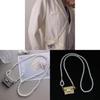 Metal Pearl Girl Mini Crossbody Bag With Chain Strap For Street Fashion Accessories