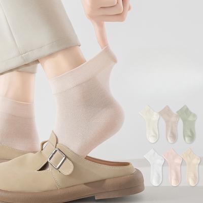 Damen Sommer Dünn Knochenlos Netz Atmungsaktiv Kühlendes Gefühl Niedriger Schaft Kurzer Schaft Eis Socken