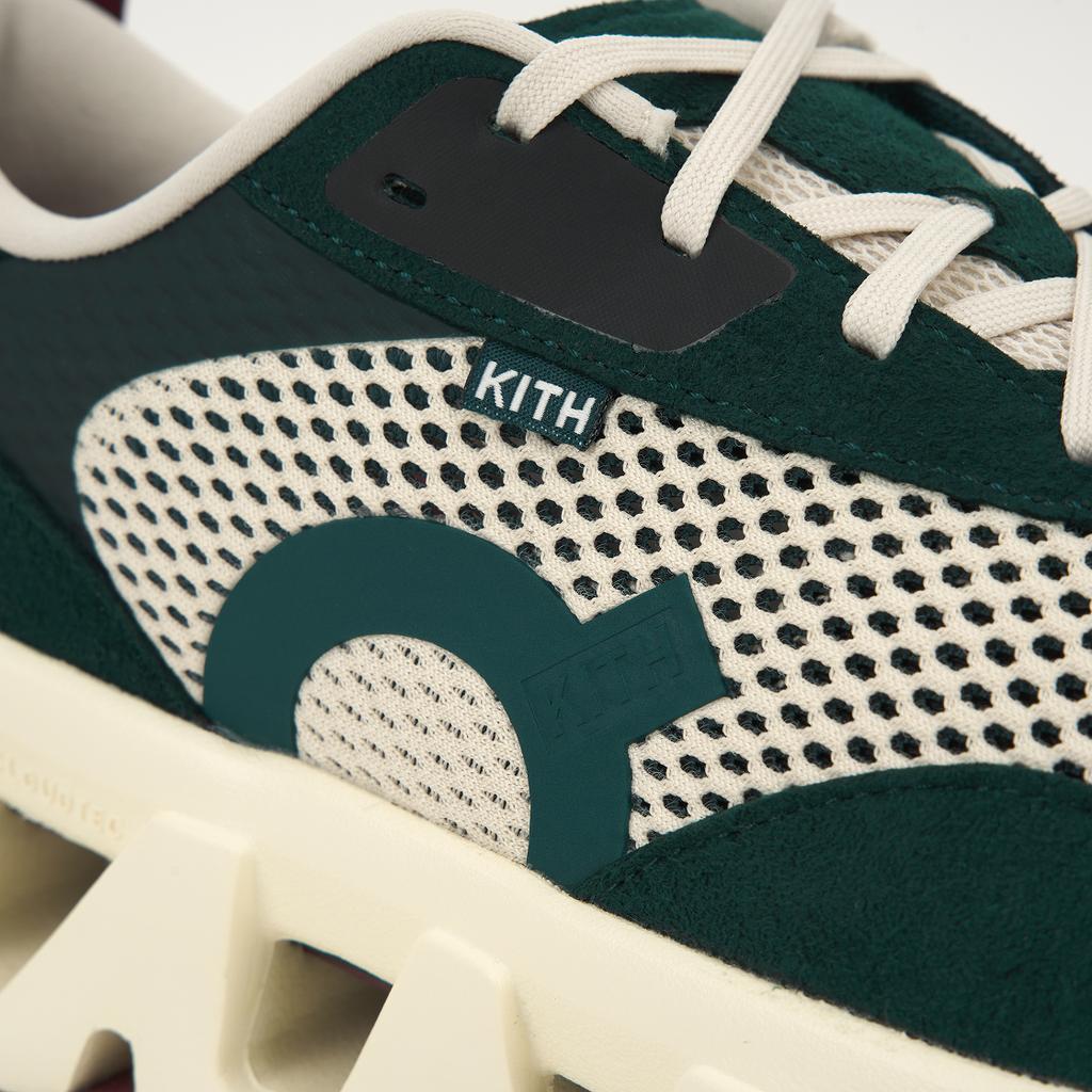Kith x ON K-Tech 2 Spirulina Gerste Damen Sneaker Grün 3WG11024970