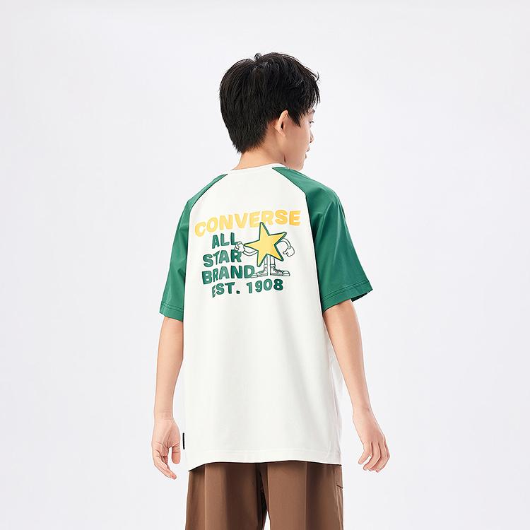 Converse Short Sleeved T Shirts Summer Teenagers CV2622703