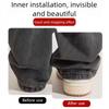 10Pieces Invisible Anti Dragging Clips Easy Adjustable Hem Tool Plastic Alloy Texture Suitable for All Sizes Pants