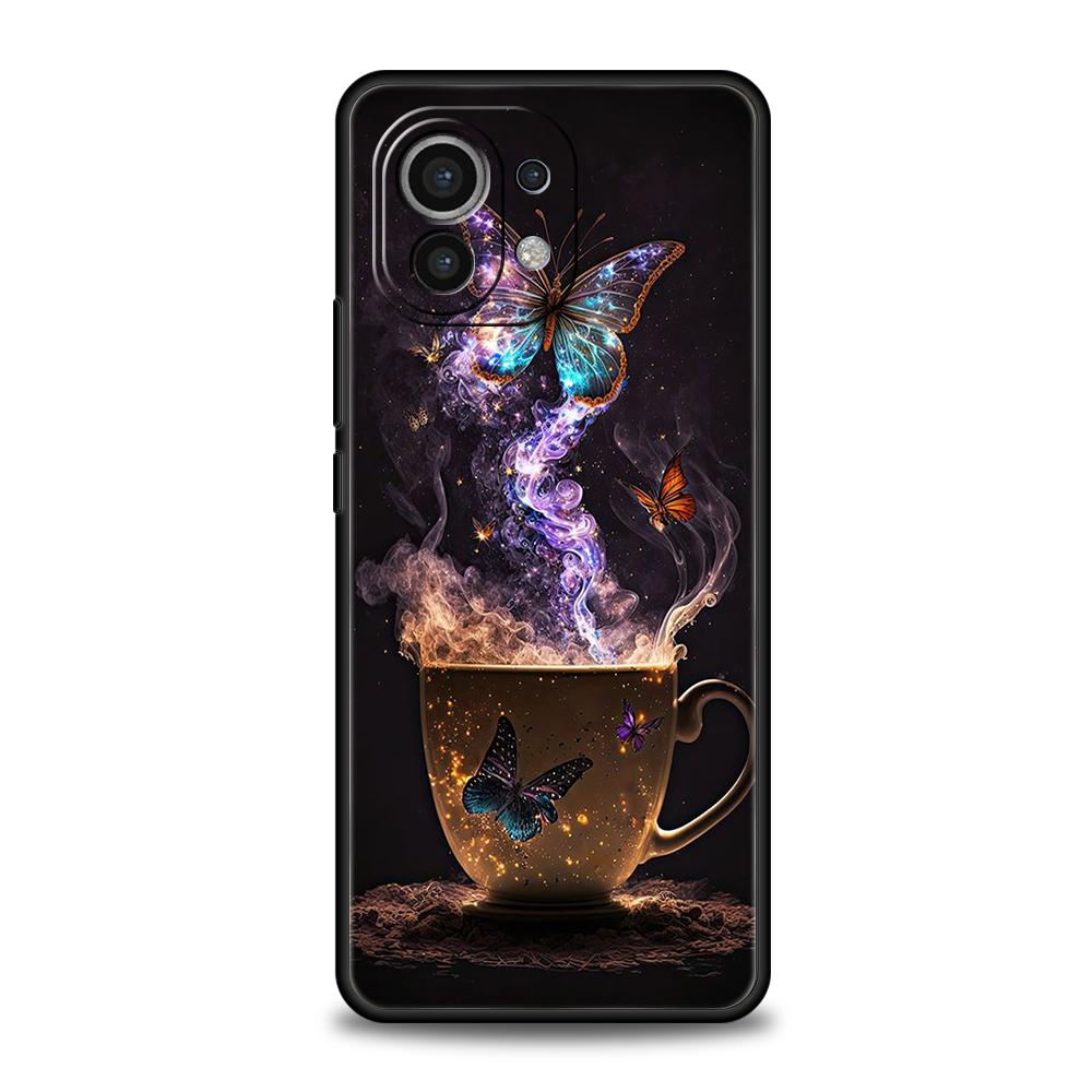 

Luxury Butterfly Glitter Clear Phone Case Cover for Xiaomi Mi 15 14 13 12 11 Ultra 14T 13T 12T 11T 10T Pro Lite 5G Silicone Capa Xiaomi 13T