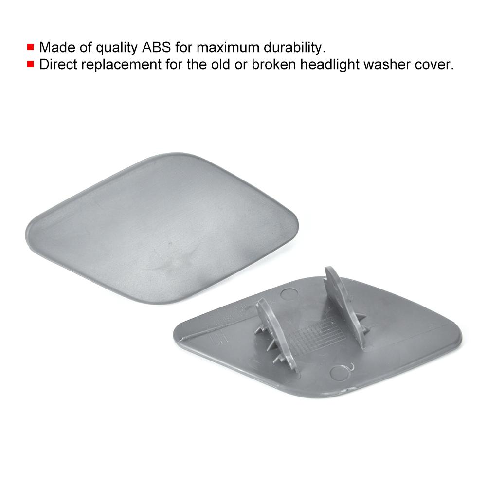 2pcs Left Right Headlight Washer Cover Cap 51657052427 Fits for X6 E71E2 20082014