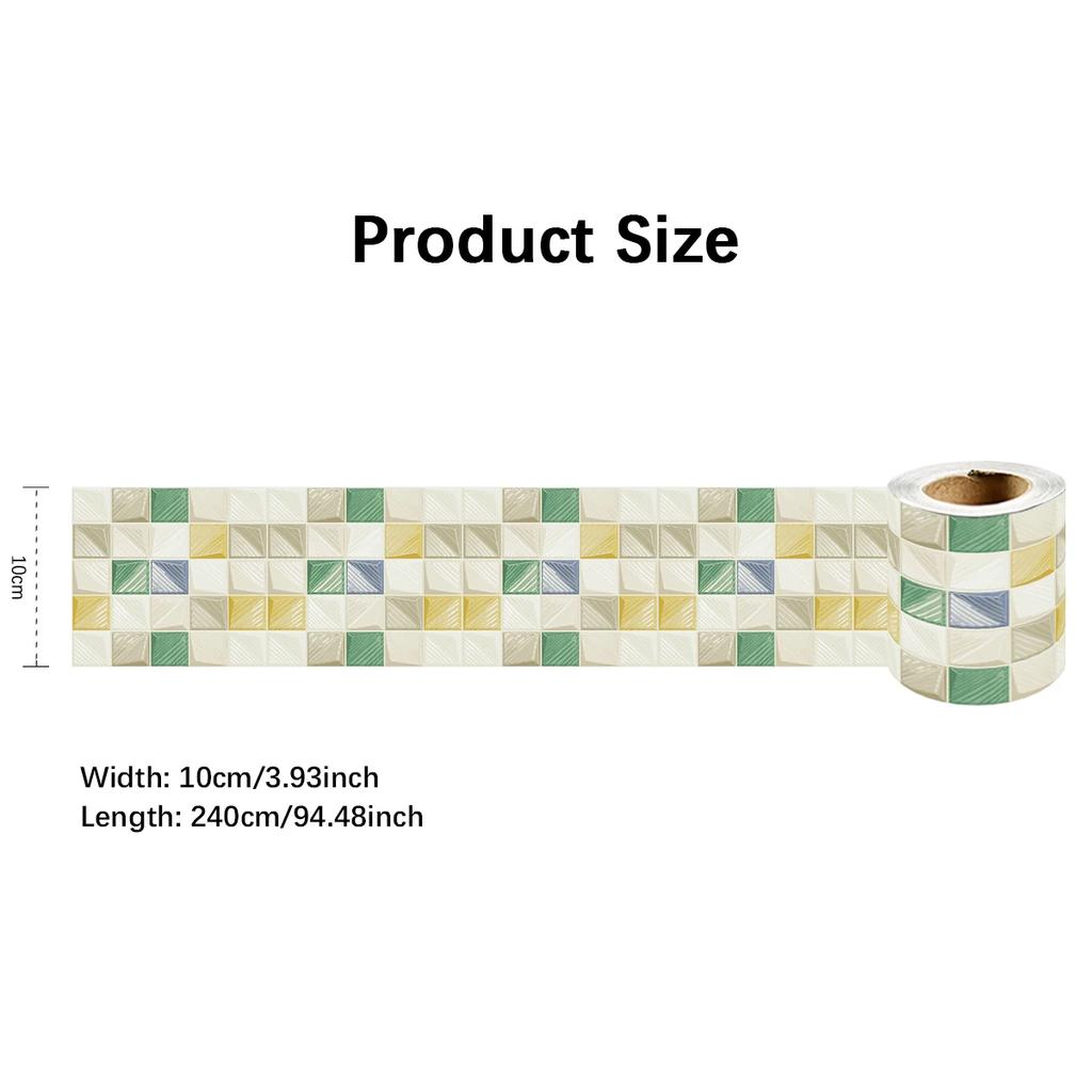 24 Styles Peel & Stick Wall Panels Trim - Waterproof Bathroom Molding for Tile Flooring, Home Staging & Rental Friendly Decor