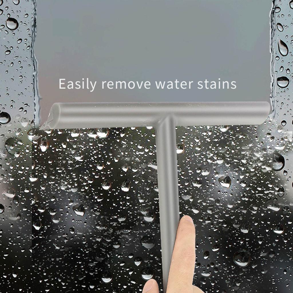 Multipurpose Shower Squeegee for Glass Door Shower Doors Bathroom Glass & Car Window With Suction Hook Cleaner Tool
