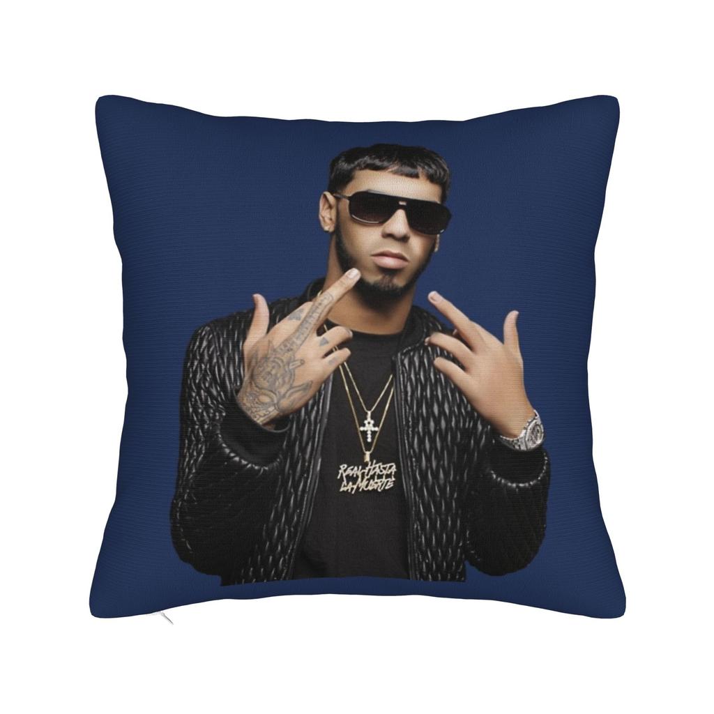 Pillow Cover Anuel AA   Vintage Pillow Case For Living Room Chair Pillowcases