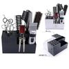 Hairdressing Tool Storage Box Removable Holder Styling Tool Bathroom Countertop Cosmetic Hair Clips Organizer For Hairdressing