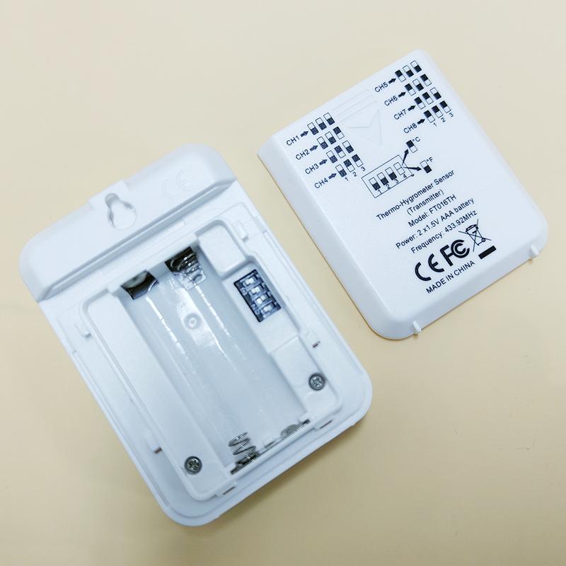 NicetyWeather Wireless Indoor/OutdoorThermo-Hygrometer Meter for FT-0320 Weather Stations Wireless Monitor Remote Sensors