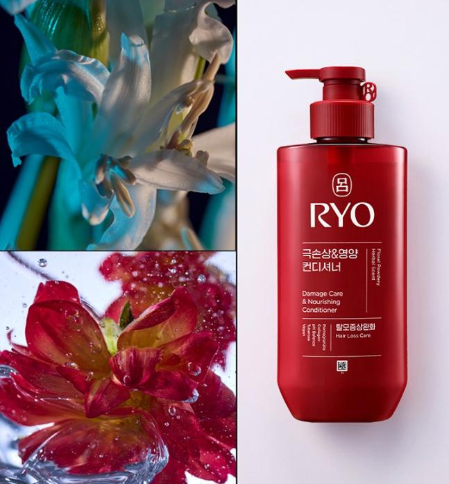 Ryo Hambit Damage Repair & Nourishing Conditioner 480ml – Hair Loss Relief, Floral Powdery Scent