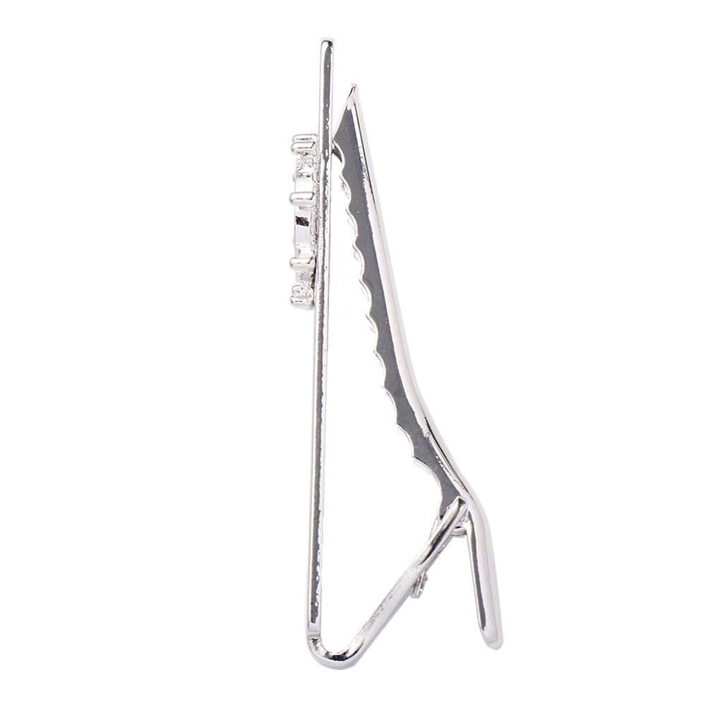 Jewelry Wedding Tie Pin Gold Plated Men Necktie Buckle Clasp Clip Necktie Bar Clasp Rudder Tie Clip