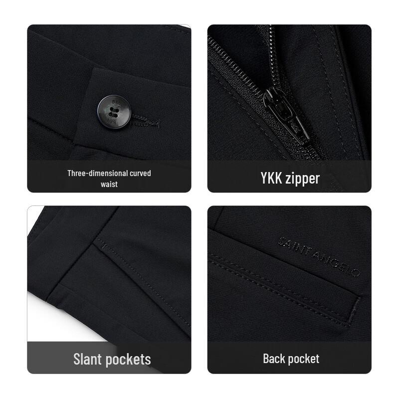 Baoxiniao Men's Business Casual Four-Way Stretch Trousers