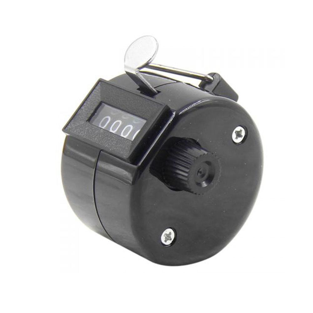 4 Digit Counters Hand Finger Display Manual Counting Tally Clicker Timer Soccer Golf Counter Plastic Shell