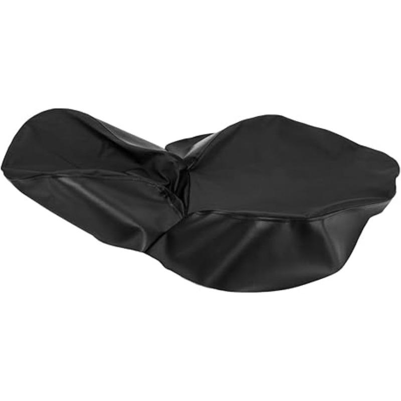 Motorcycle Seat Cushion Cover PU Leather Waterproof Fits for Kawasaki Vulcan VN400 VN800 1995-2012 Black Accessories