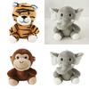 Jungle Animal Lion Tiger Giraffe Stuffed Toy Wholesale Stock