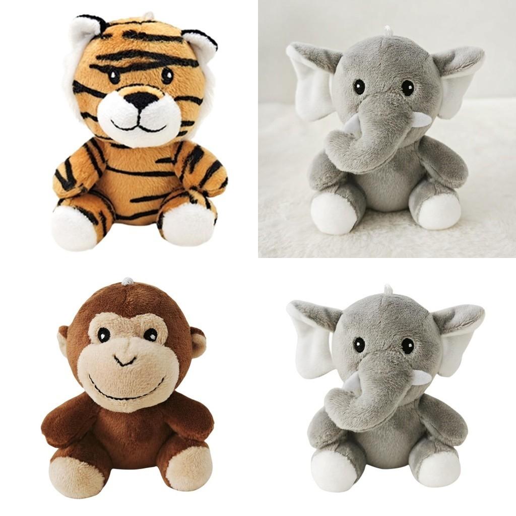 Jungle Animal Lion Tiger Giraffe Stuffed Toy Wholesale Stock
