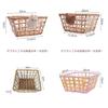 Style Handmade Paper Rope Woven Storage Basket For Jewelry And Snacks Organizer