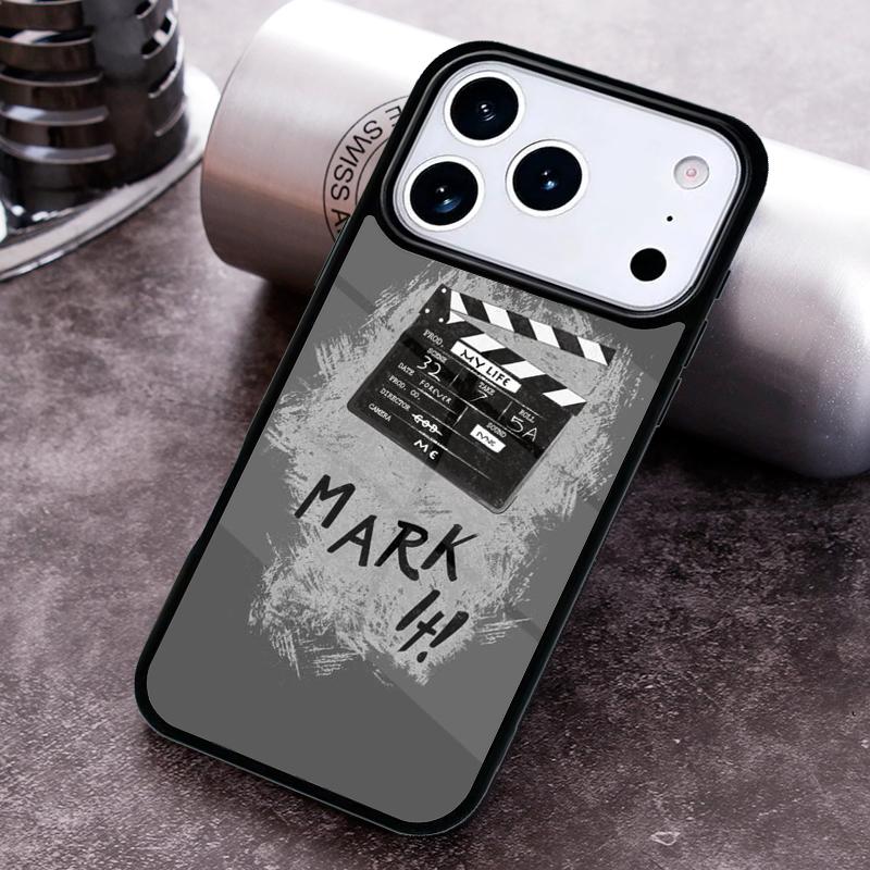 Film Movie Clapperboard Clapper Board Phone Case for iPhone 17 16 15 Pro Max Air 14 13 12 11 Plus Shockproof Cover