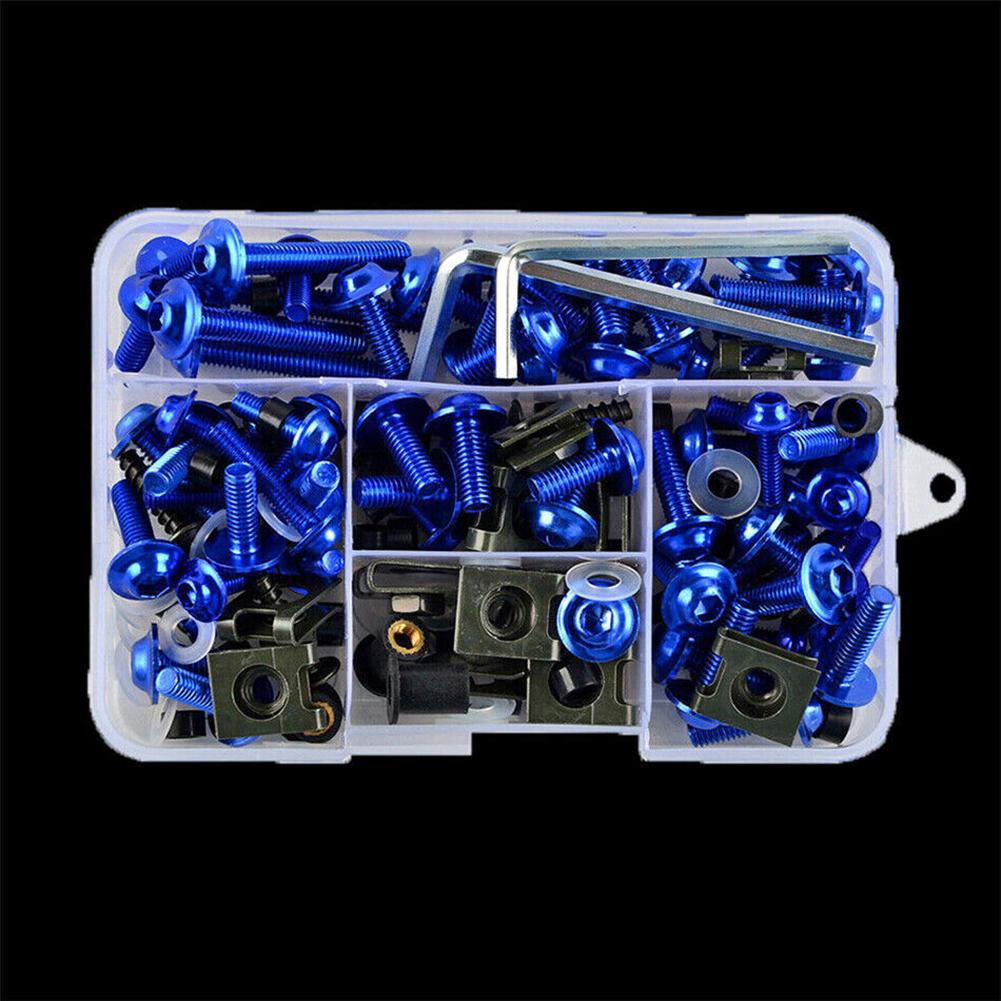Installation Projects Modification Kit Vibrant Motorcycle Decoration Screws Motorcycle Accessories 177 Pieces Set