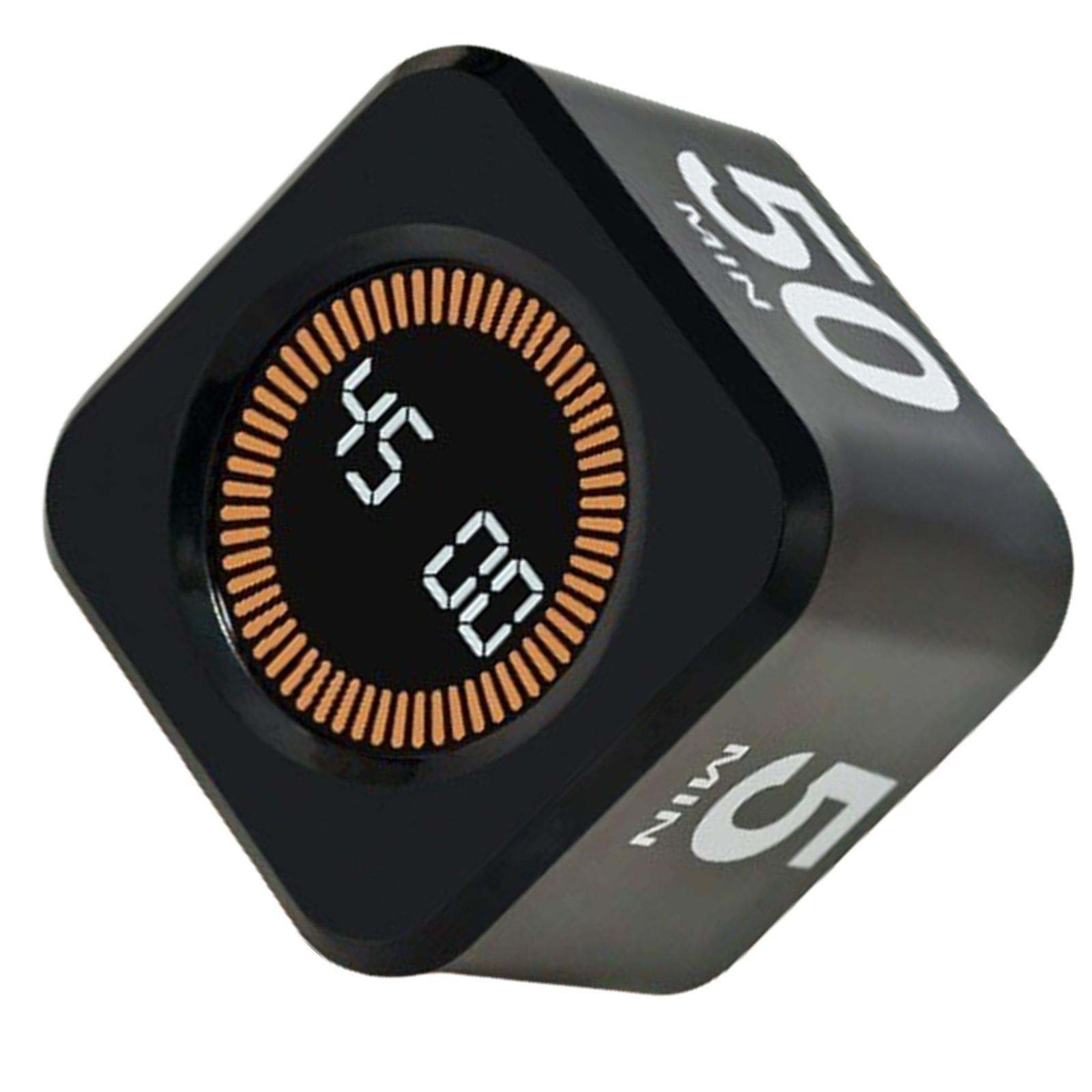 

Digital Countdown Productivity Timer LED Display Gravities Sensors Timer Time Management Tool for Students Use чёрный