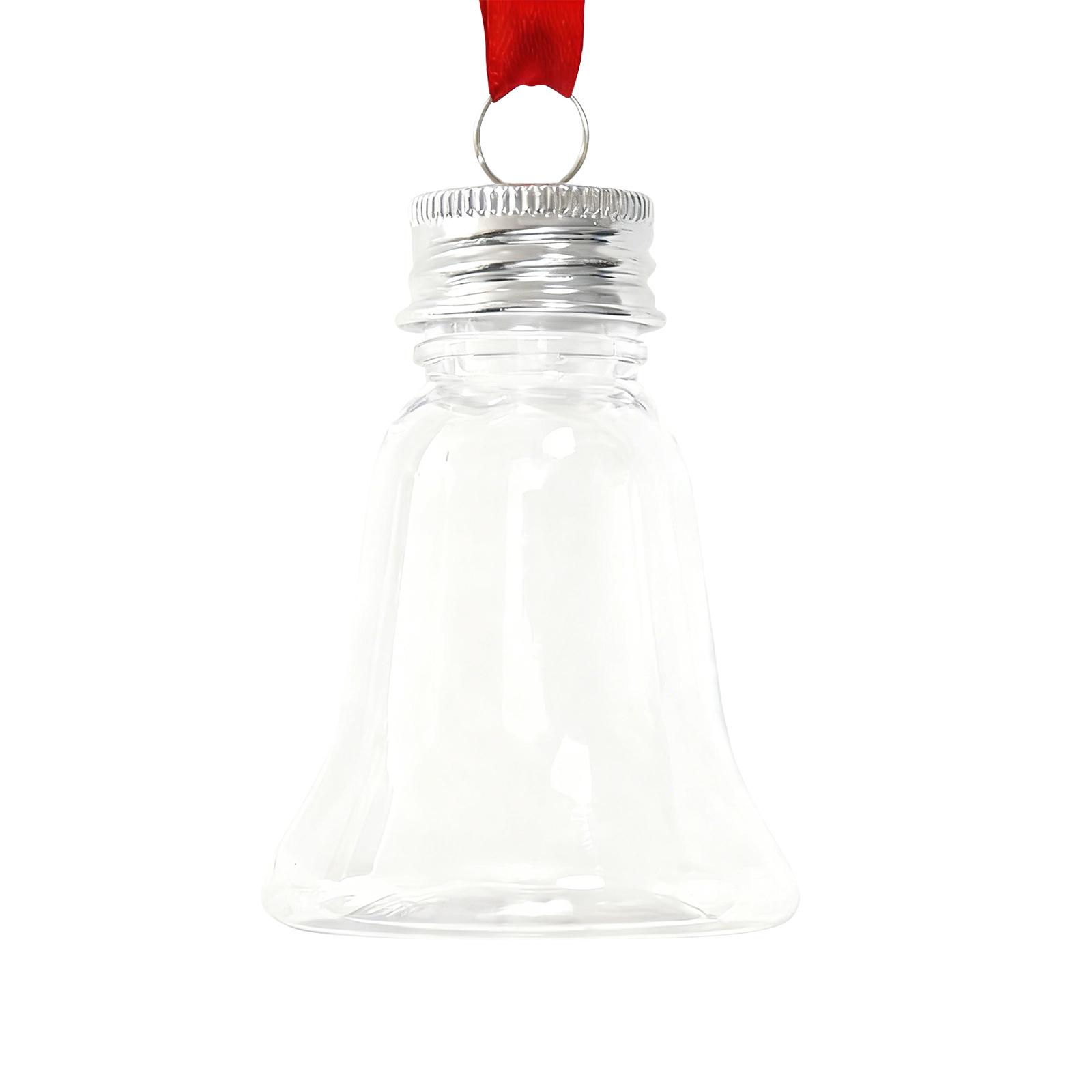 

3D DIY Plastic Bottle Bell Ornaments Are Suitable For Christmas Tree Decorations And Embellishments. One Size