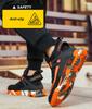 High Top Safety Shoes Men Steel Toe Work Shoes Men Anti-puncture Safety Shoes Woman Work Safety Boots Man Indestructible Shoes
