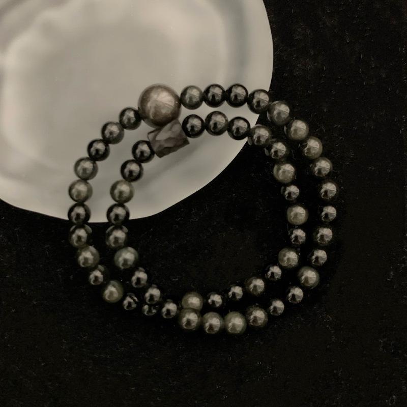 

JYL TS Bracelet Yellow Style Attracts Wealth & Joy Double layer спіро диско-кулею кольору