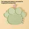 Silicone Dog Lick Mat with Suction Cup Anxiety Relief Crab Shape Pet